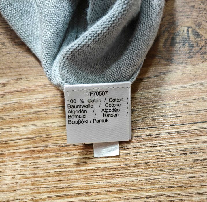 LACOSTE Оригинален мъжки памучен пуловер размер 3XL / XXXL / FR 8