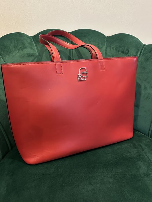 Geanta piele Karl Legerfeld