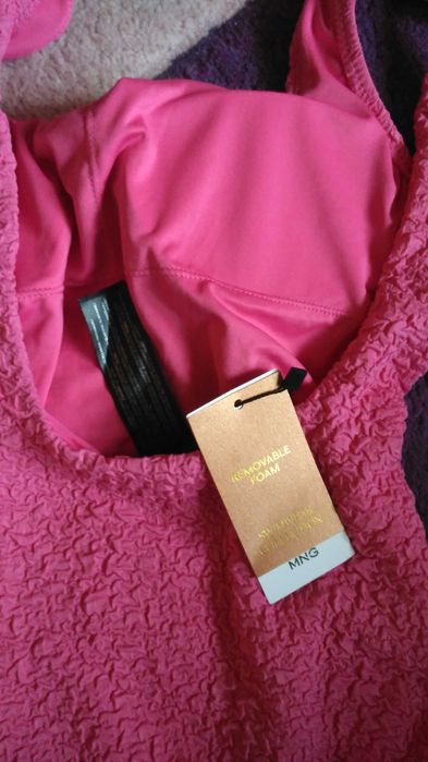 Costum nou baie roz, (Mango, M), rosu (40)