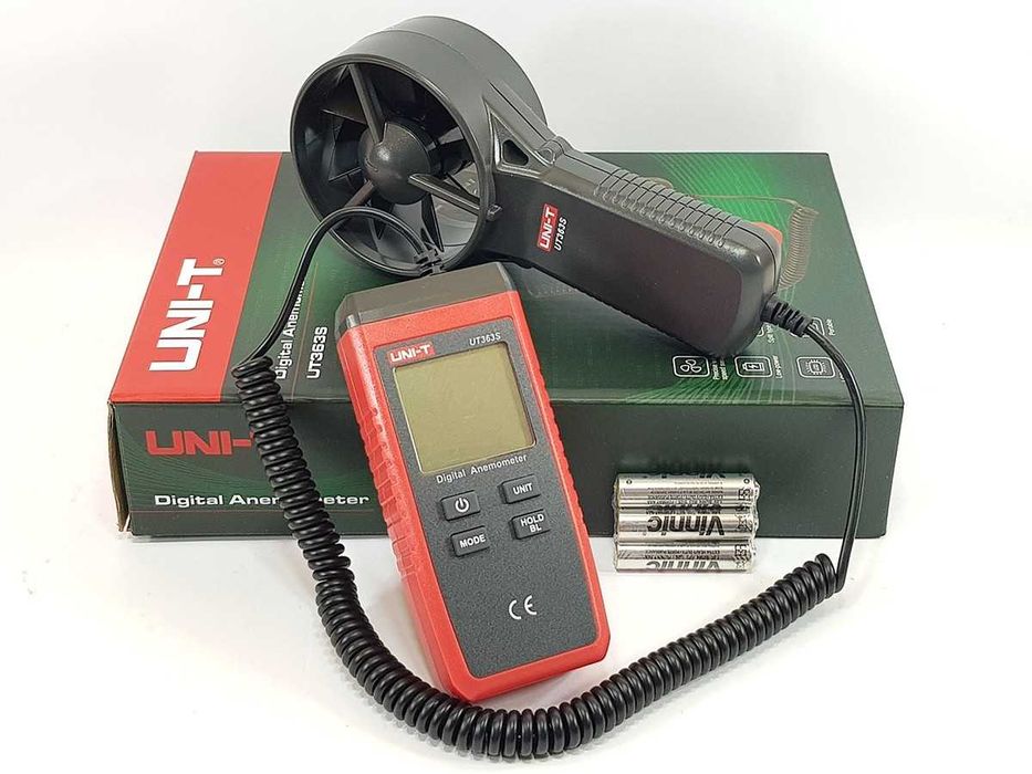 UNI-T UT363S Анемометр цифровой (в реестре СИ РК). Новые