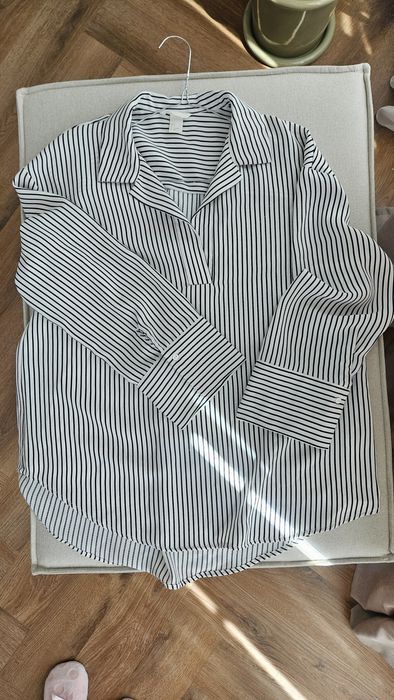 H&M риза на райе Oversize, M размер