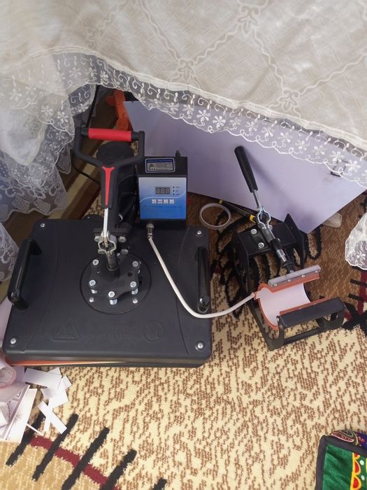 Termopress 15x1, termoprinter,  laser aparat,  bakallar,  termoqog‘oz