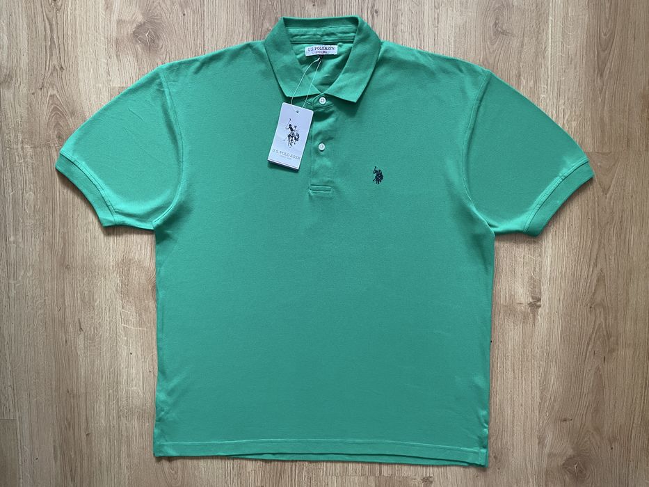 U.S. Polo Green Polo Tshirt XL