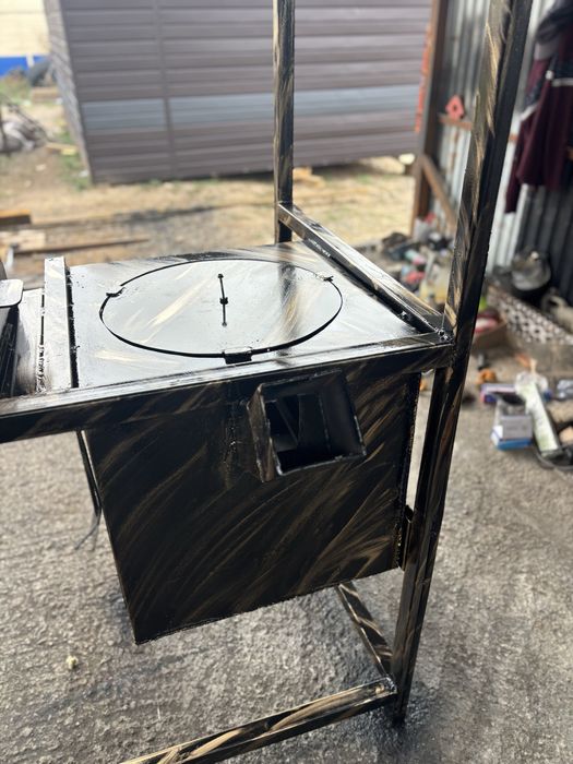 Мангал беседка казан