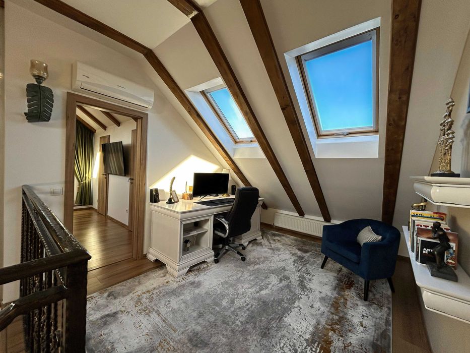 Penthouse complet mobilat si utilat - 142mp