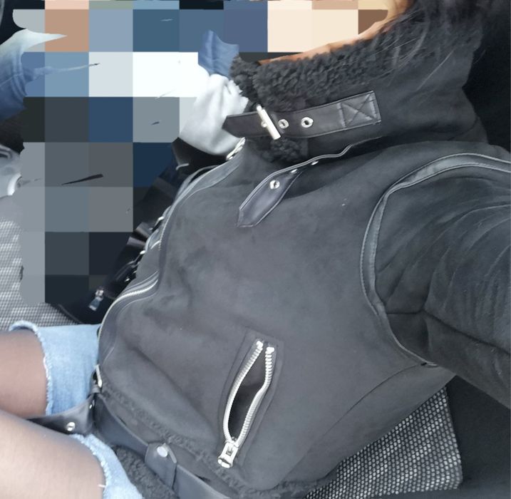 Кожено яке черно