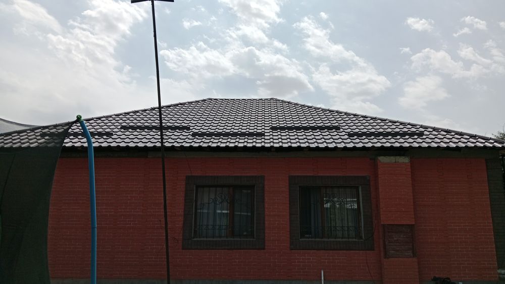 Кровля крыш , карнизы , Водостек, фронтон