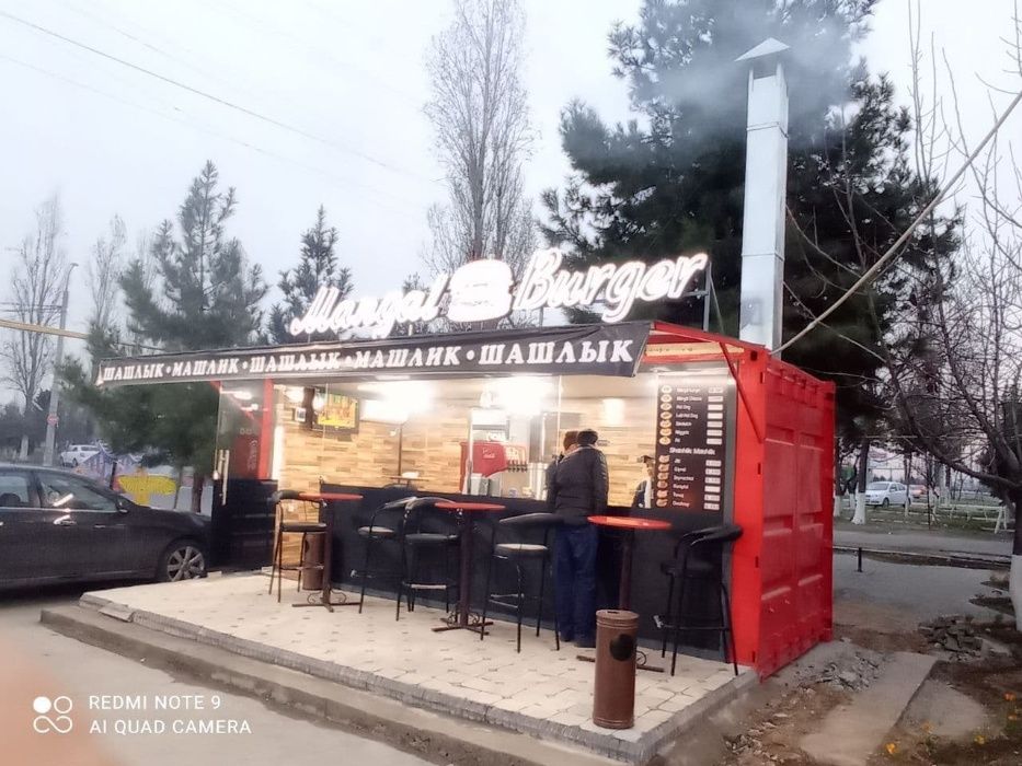 модульных кафе контейнер под ключ