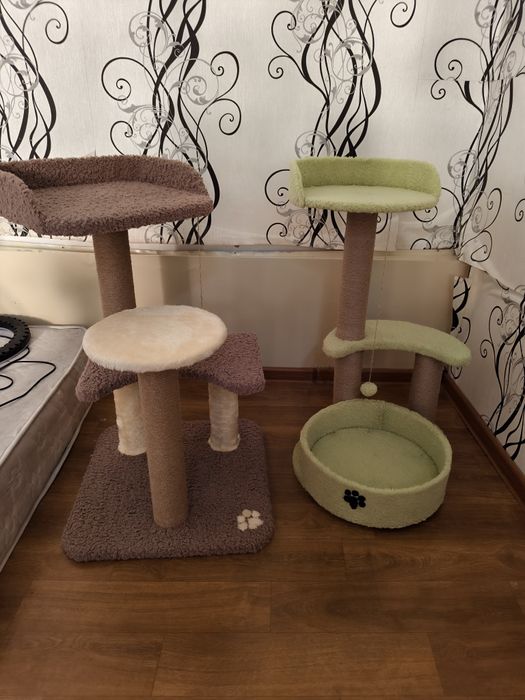 Игровой комплекс для кошек. Зоодомики