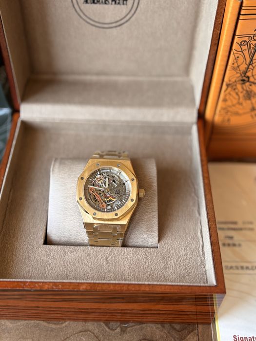 Audemars Piguet Skeleton Yellow Gold 41 mm