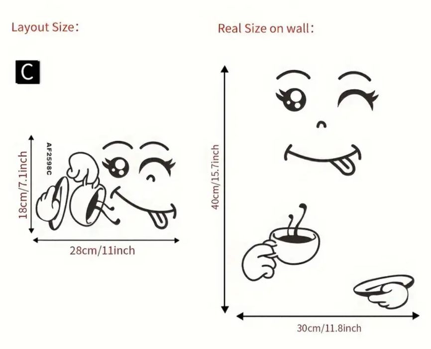 Различни видове стикери за баня или хладилници