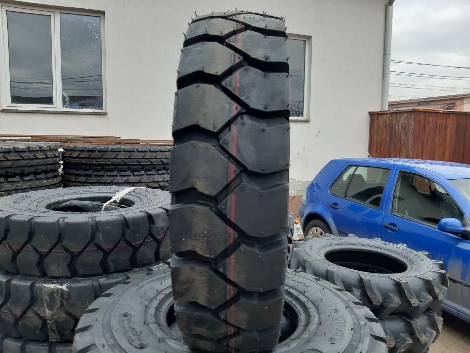 6.50-10 Anvelope noi cu camera si talon cu livrare pana acasa tva