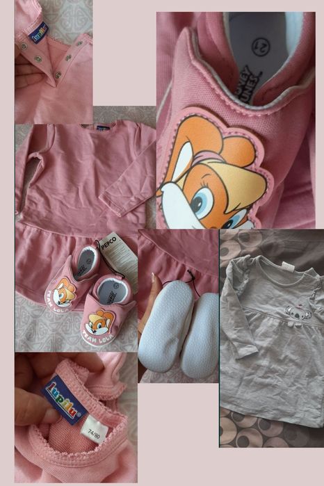 2 рокли и обувки 21 номер