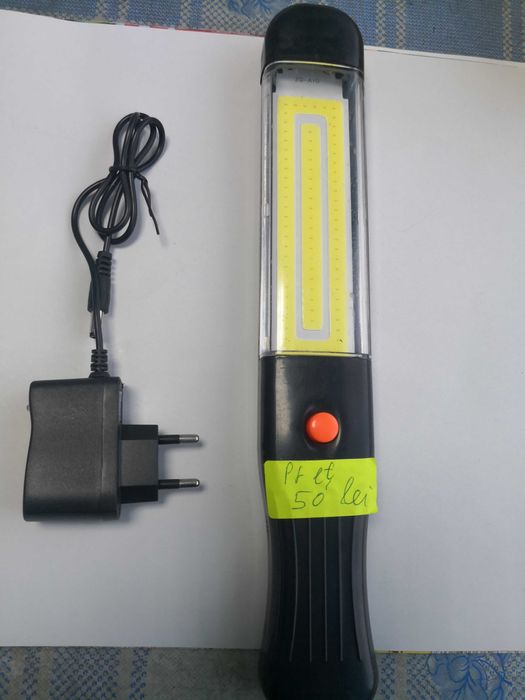 Lanterna camping, atelier cu leduri cob