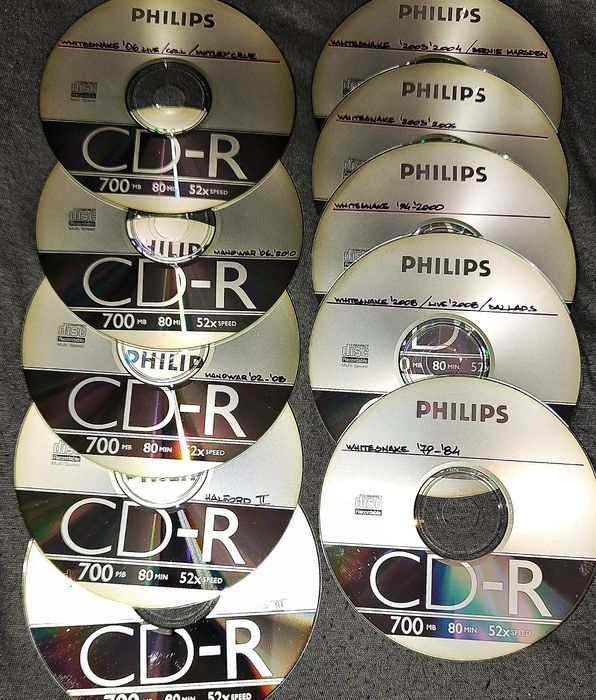 CD-R колекция с метъл групи !