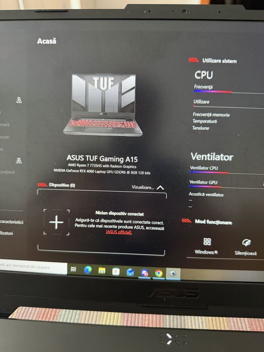 Laptop GAMING - Factura si garantie, ASUS TUF GAMING