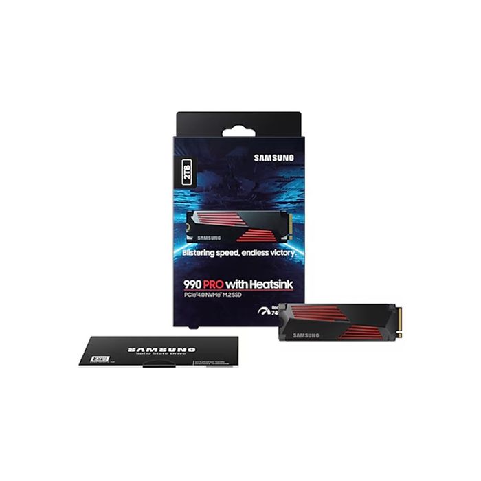 Samsung 990 PRO with Heatsink (1TB / 2TB) — Лучший SSD для PC и PS5