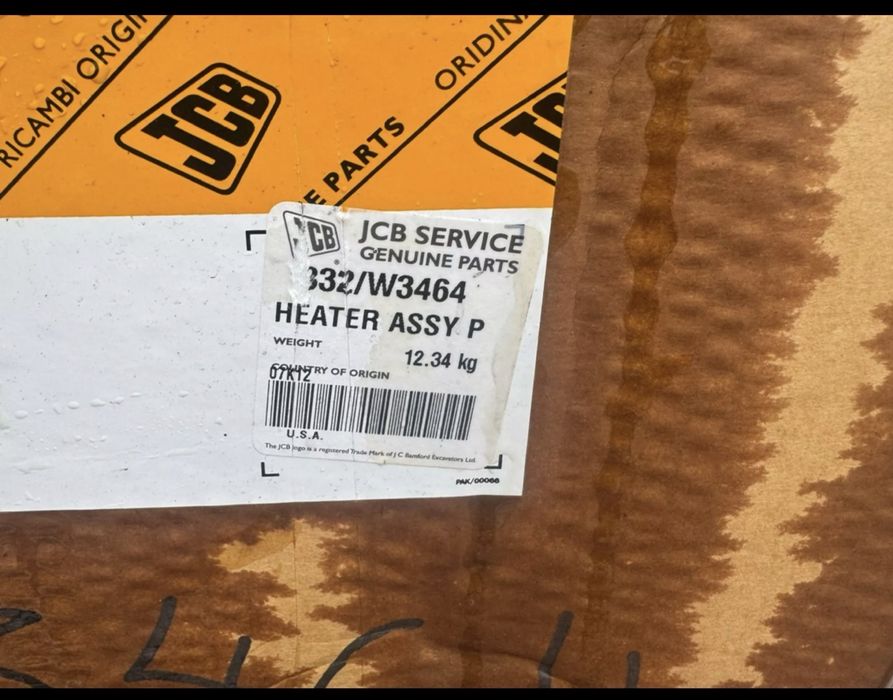 Stoc piese JCB originale – lot mare – oportunitate revânzare