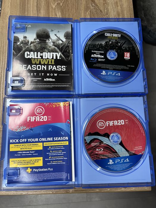 Игри за PS4 - FIFA20 и Call of Duty