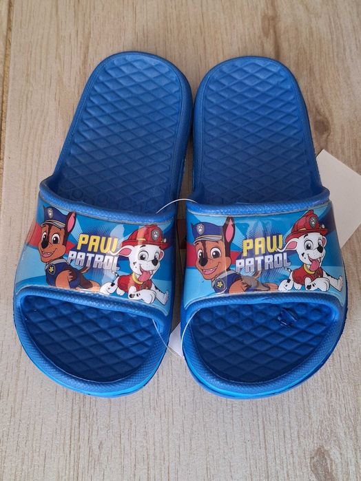 Papuci slapi Patrula Catelusilor noi, albastru deschis, mar 24, 27, 28, 30