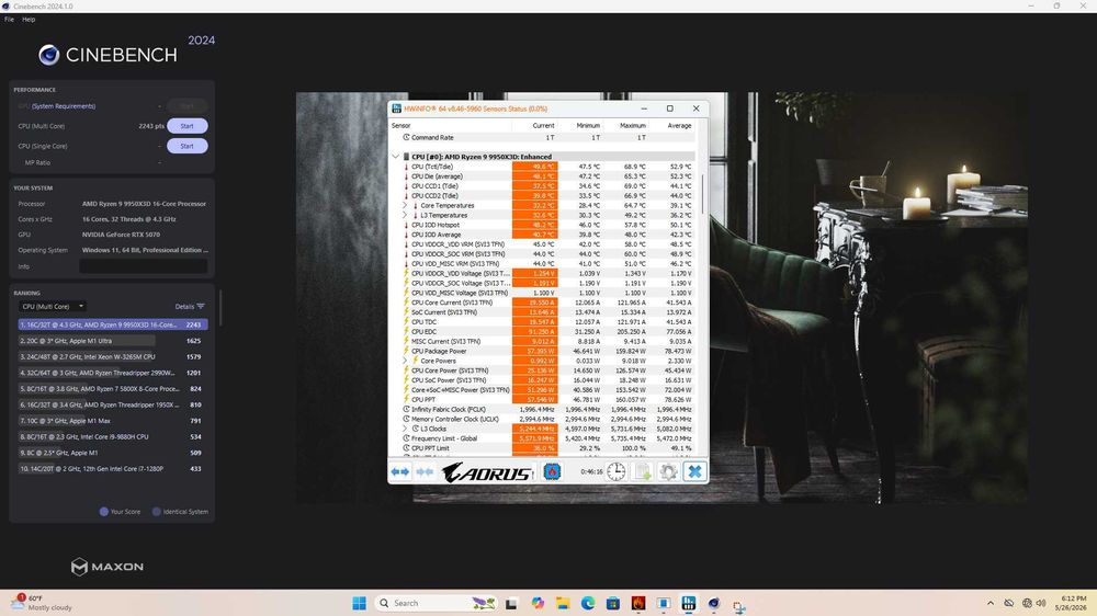 PC Gaming Ryzen 9 9950X3D RTX 5070 2TB SSD