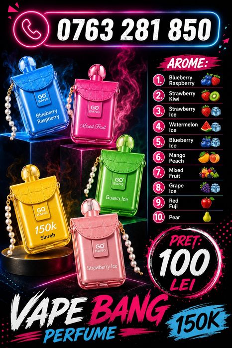 BANG PERFUME 150K- Vape-uri /Narghilea / Țigări electronice / E-shisha