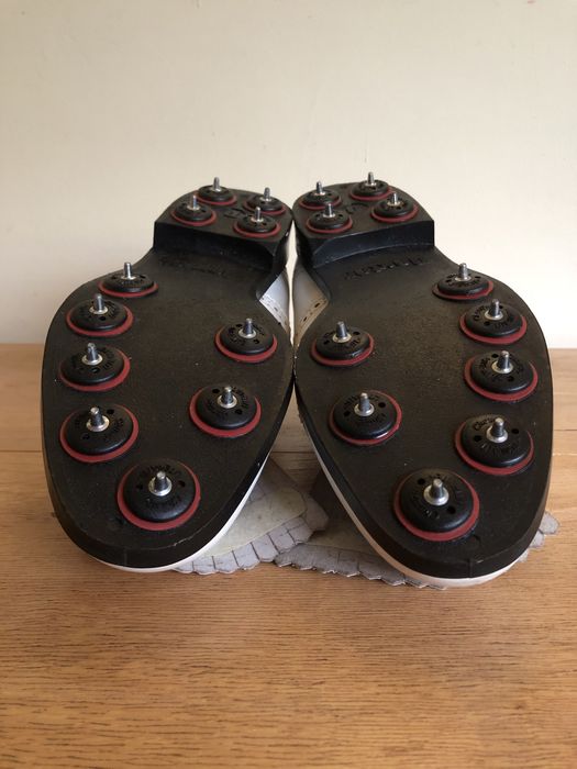 Английски Комплект голф стикове в калфа за голф и сгъваема количка