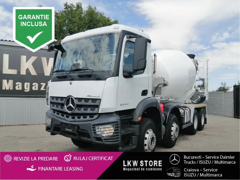 Mercedes-Benz AROCS 32.40 8x4 Betoniera/Beton Mixer 9m3, TOP !!! Camion Betoniera in stare buna