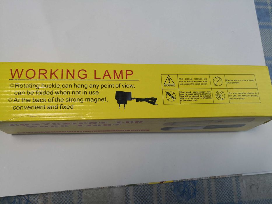 Lanterna camping, atelier cu leduri cob