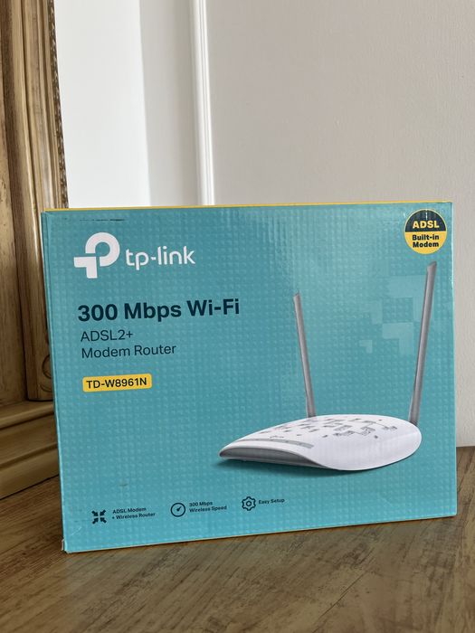 Wi-Fi роутер TP-Link TD-W8961N (300 Mbps, ADSL2+)