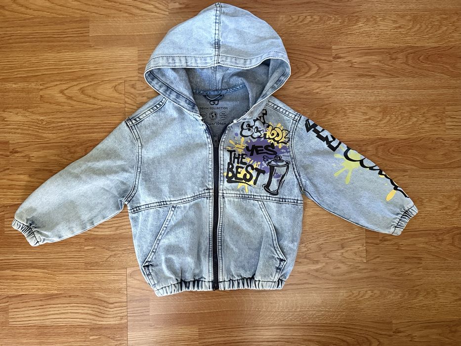 Детская джинсовая куртка