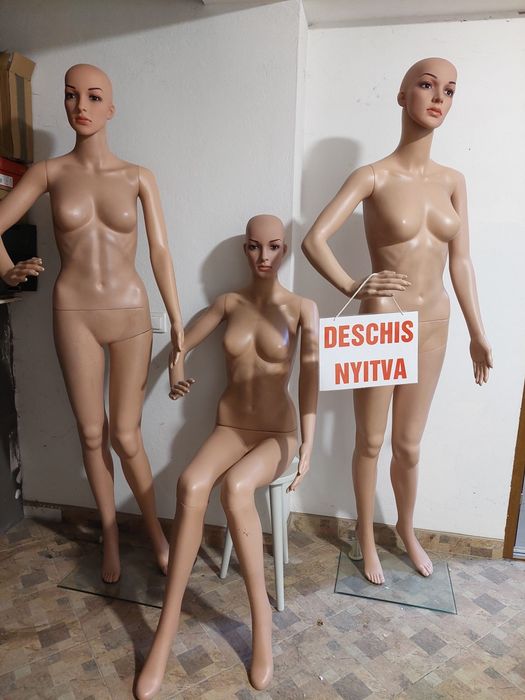 Manechin 175 cm baza sticla