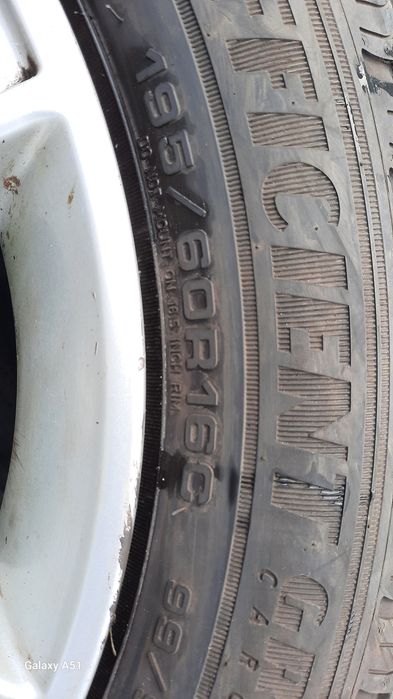 Ляти джанти с гуми 5×112 16цола