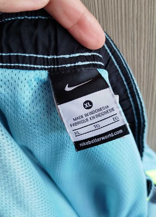 къси панталони Nike размер-XL- светло син