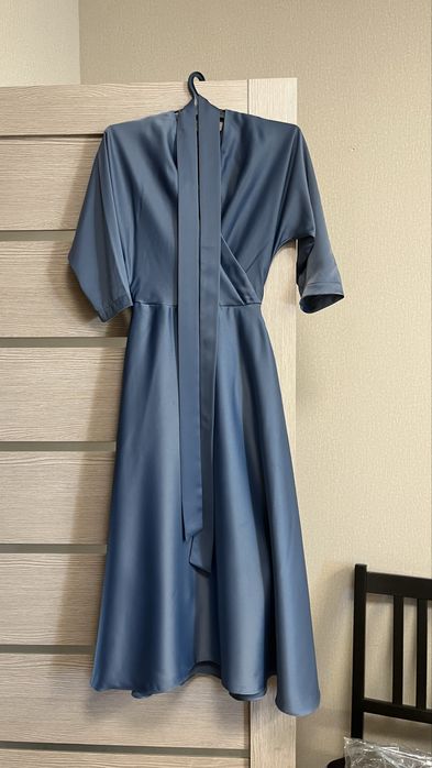 Турецкое атласное платье