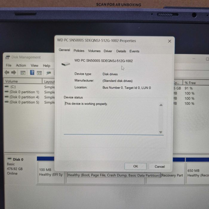 Laptop Asus Vivobook Ryzen 3 7320U 8GB 512GB SSD Zeus Amanet Militari