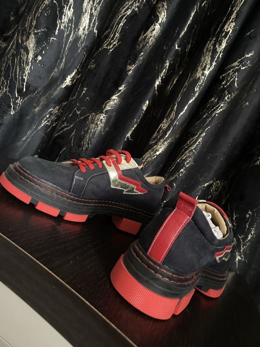 Pantofi sport din piele naturală pentru damă