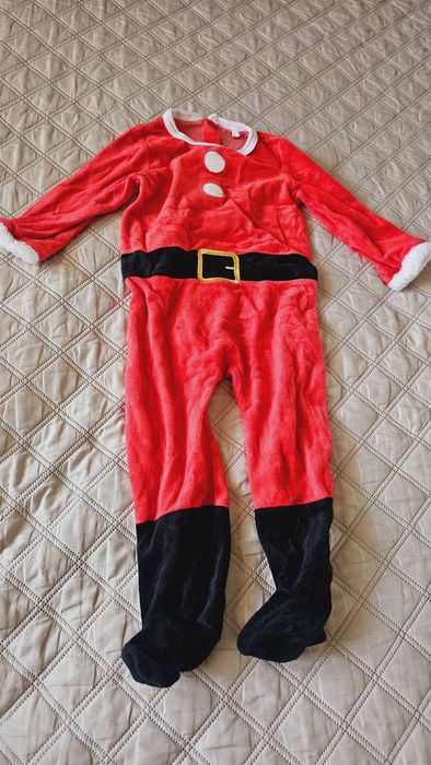 Costum de Mos Craciun bebelusi masura 92