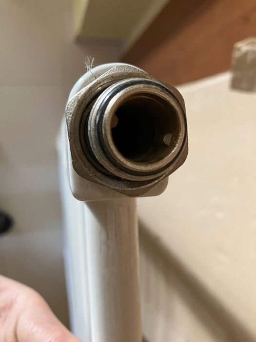 Стоманена лира баня 50x120 бяла