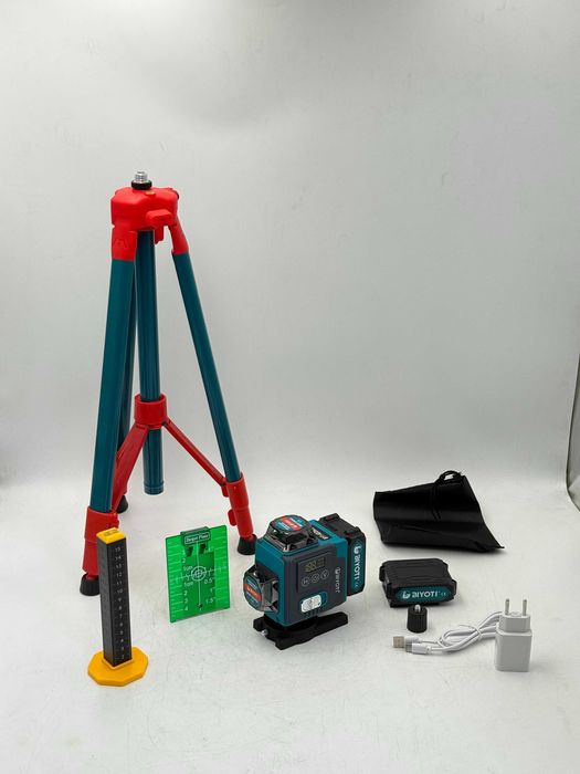 Лазерный уровень Biyoti BYT-4D20LLS  NEW