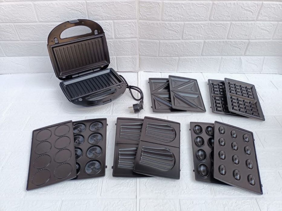 Мультипекарь 6в1, Вафельница -14600т