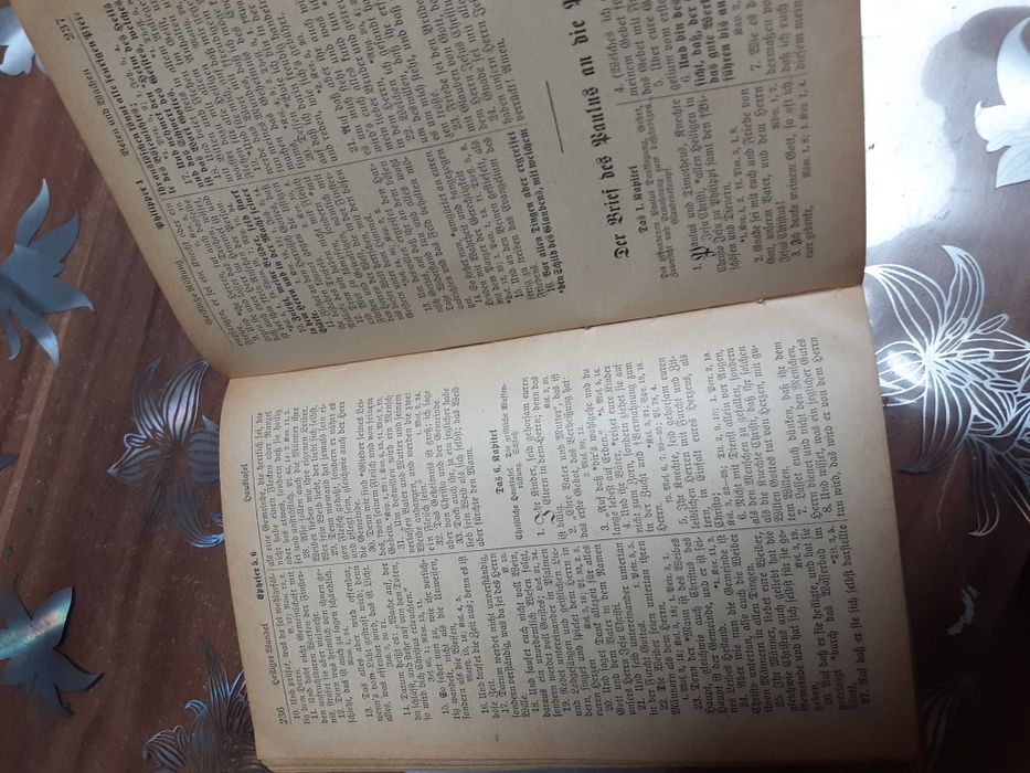 Немска  библия  много стара