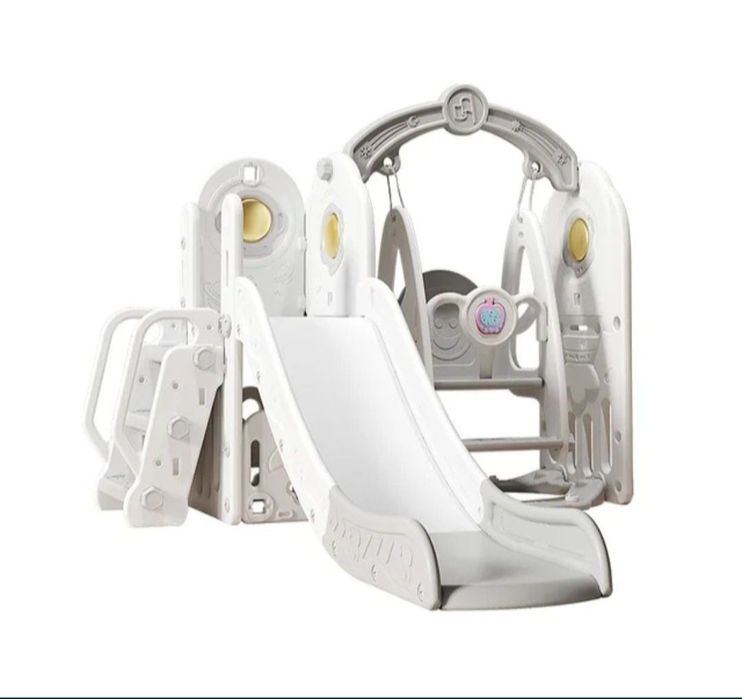 Даставка бесплатная Горка Качелями  для детей Новая детей Новая