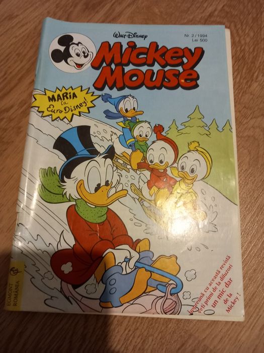 Reviste mickey mouse editura egmont..stare conform foto