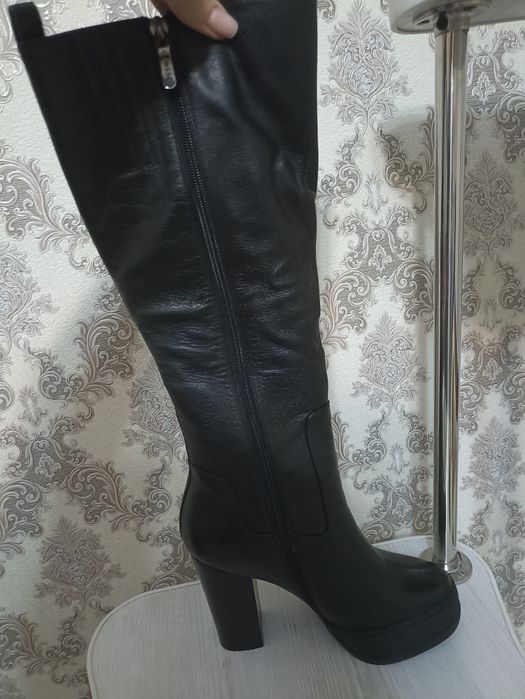 Сапоги натуральная кожа 38 размер