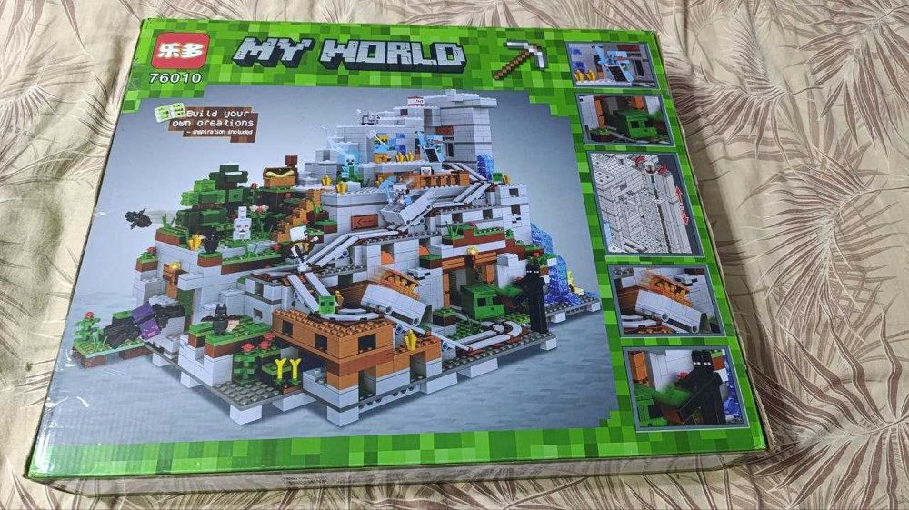 Лего My World The Mountain Cave Brick