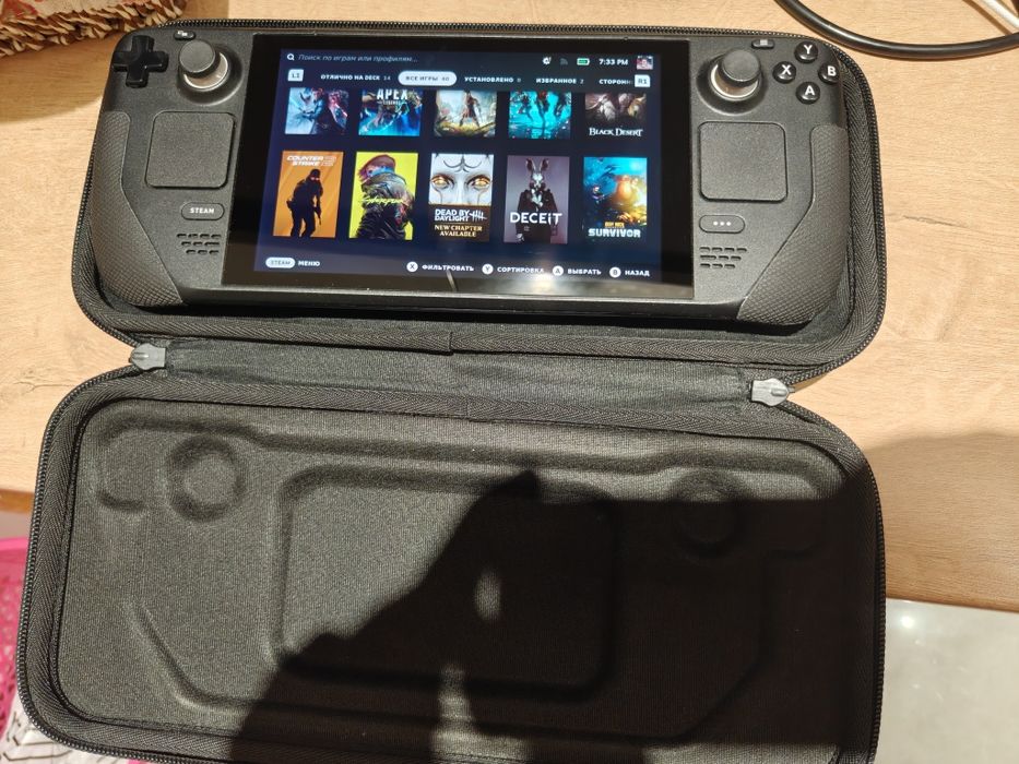Продам Steam deck LCD 512gb
