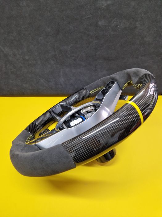 Volan Porsche carbon alcantara custom
