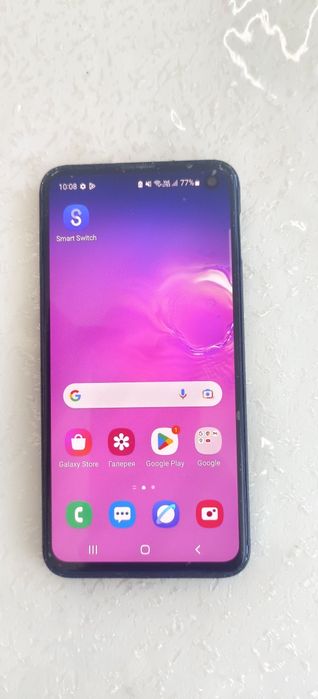 Samsung s 10e. Коробкасымен
