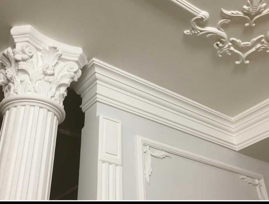 Декор изделия из гипса